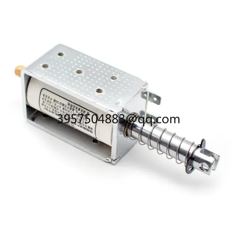 60MM Long Stroke Electromagnet Thrust 15KG Push-Pull Electromagnet DC 12V 24V AC 220V Self-Reset