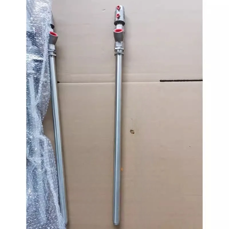 

Extended rod 500mm liquid filling valve Feeding valve 4 points Stainless steel pneumatic filling head Discharging nozzle valve
