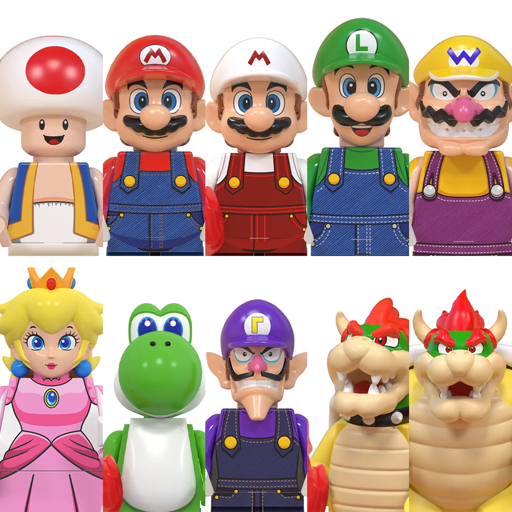 Figuras de la serie de anime @Game, bloques de construcción de dinosaurios pequeños, figuras de dinosaurios, artículos de juego, modelo de ensamblaje para niños, juguetes de bloques.