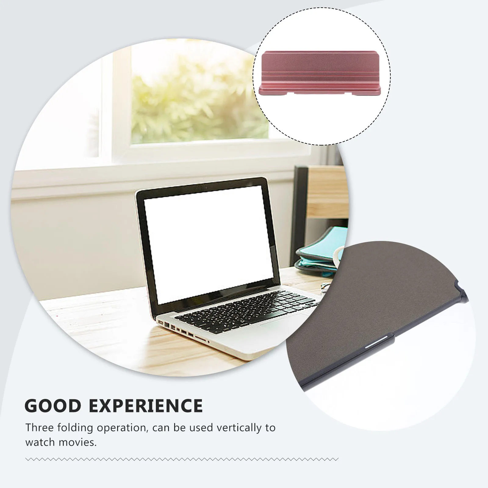 

Premium Trifold Case for 10.1inch Tablet Protective Cover PU Exterior Scratch Resistant Interior Ultra