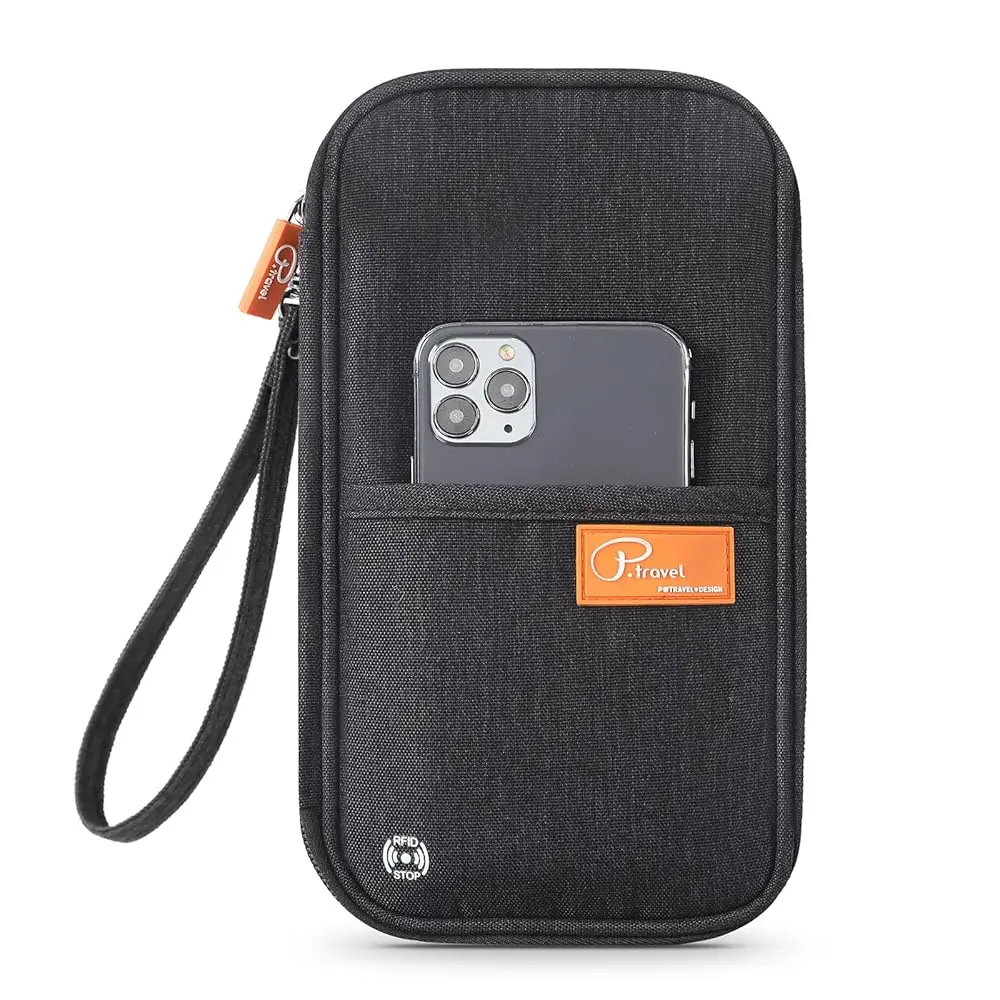 

Free ShippingFamily Passport Holder Organizer, RFID Blocking Travel Document Case, Lightweight Large Passport Cover Case Waterpr