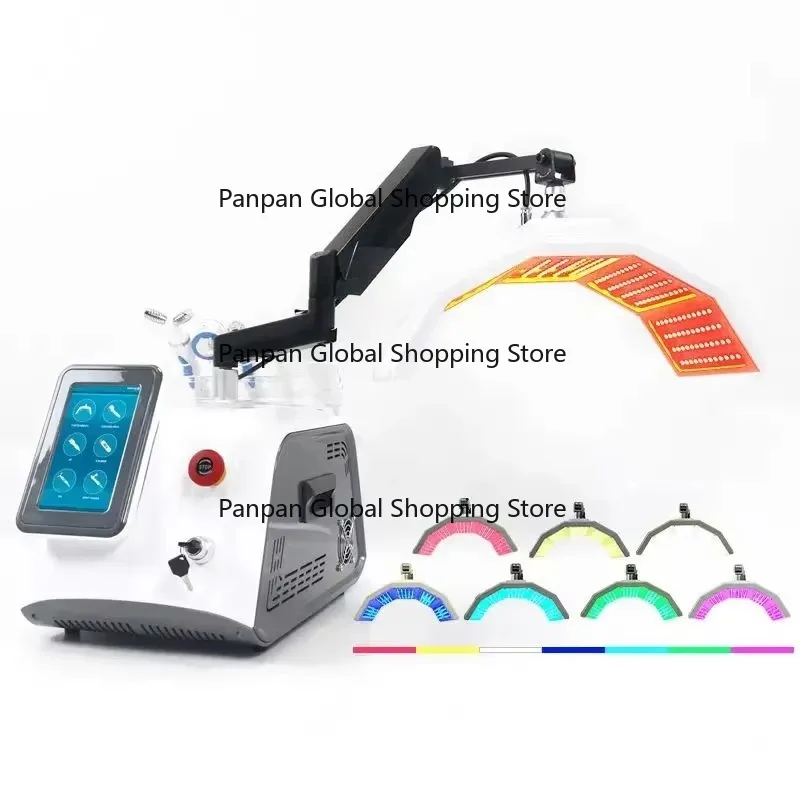 Professional Customized Treatment PDT Led Lamp H-2 O-2 Hyd-rogen Oxy-gen Facial Machine S-kin Rejuv-enation for Be-auty Salon