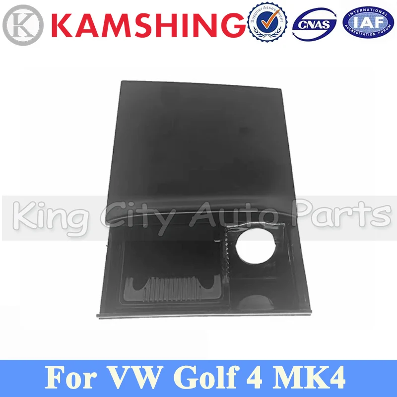 

CAPQX Front Central Control Storage Box For VW Golf 4 MK4 Front Ashtray 1J0857961G