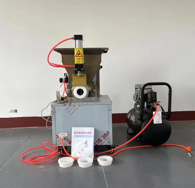 Cutting Making Roti Chapti Dough Cutter Divider Machine Commercial Bakery Bread Ball