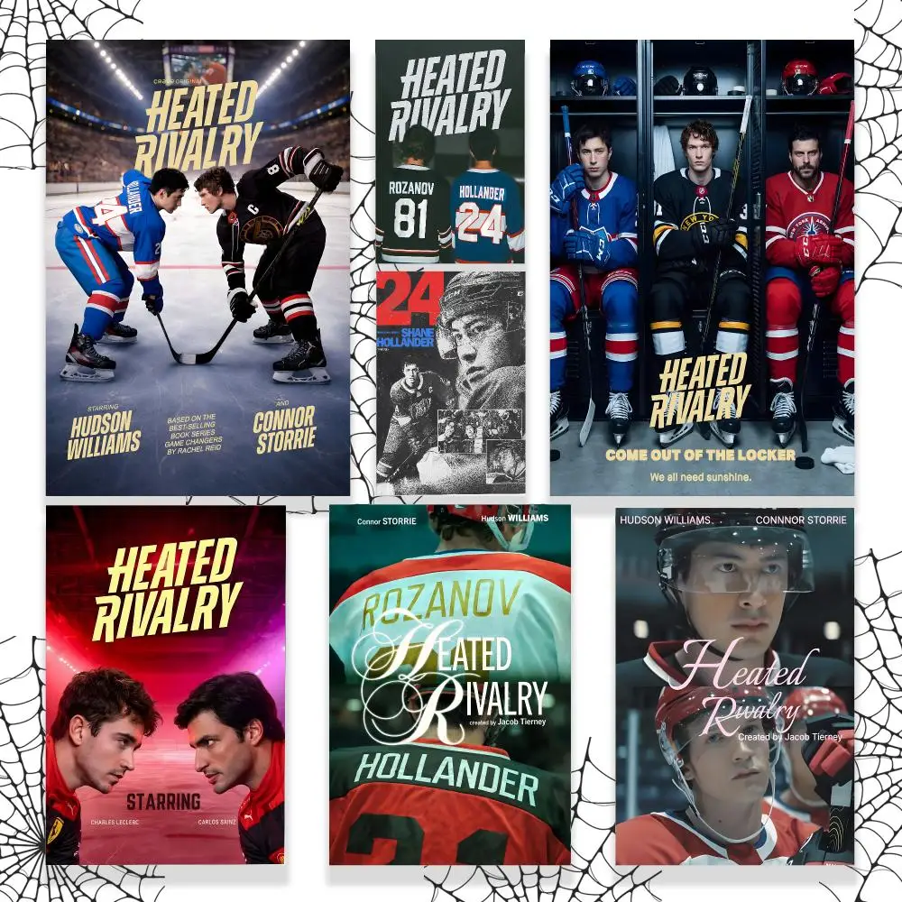 Romance H-Heated Rivalry Poster Graphic Wall Art Poster HD Waterproof PP Paper Print for Bedroom Living Room Office Decor Gift