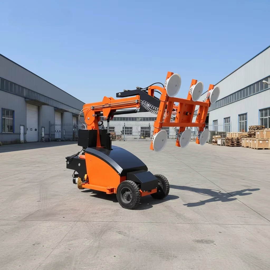 Electric Vacuum Robots Lift for Glass Movement and Lifting for in New Factories and Metallurgy