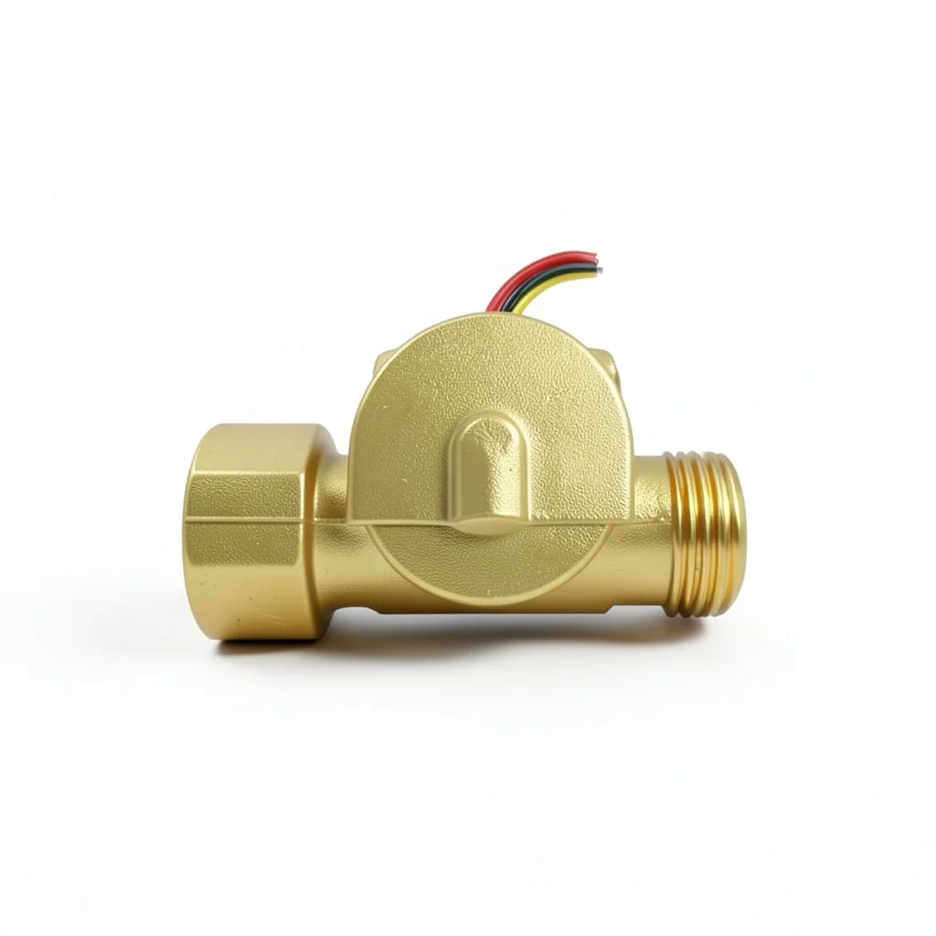 

MJ-HZ21FA Hall Flow Sensor 1/2'' Female Inlet Male Tread Outlet, DN15 Brass Material FLOW SENSOR