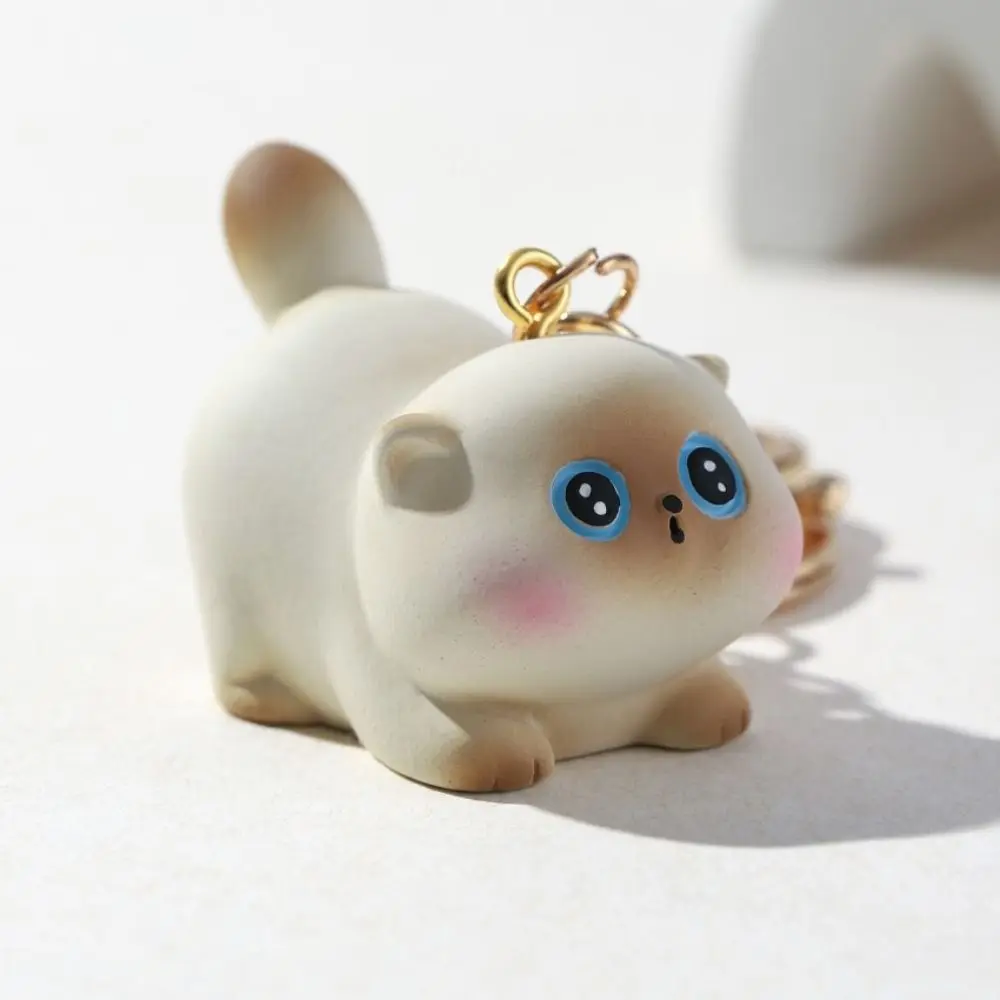 

Funny Bag Hanging 3D Dog Keychain Toys Birthday Gift Cat Pendant Ornaments Kawaii Dolls Keychain Students