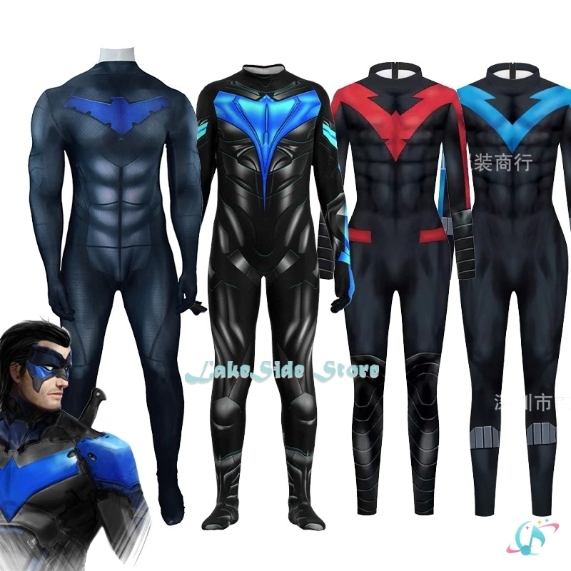 lakeside-store-jeu-pour-adolescents-titans-nightwingg-onsie-super-heros-grayson-cosplay-combinaison-costume-halloween-uniformes-jeu-de-role