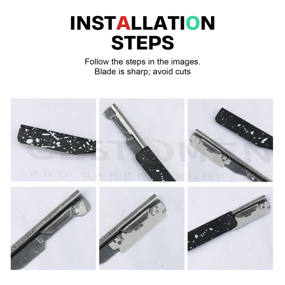 New Camouflage Professional Folding Shaving Razors For Men Beard Trimming Hair Removal Tools Barber Manual Safety Razor Holder