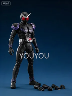 

В наличии Bandai: Kamen Rider Chase Single C Real Bone Carving Tornado 3z-03e Ghost, подвижная фигурка из аниме-серии