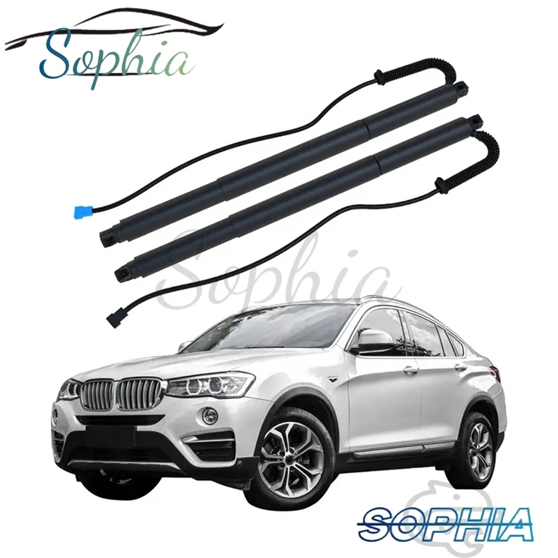 Power Hatch Lift Support For 2013-2014 2015 2016-2017 BMW X4 F26 Pair Electric Tailgate Gas Struts 51247339432/5124 7339431