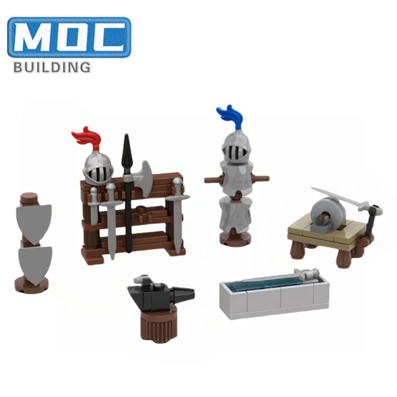 Smidaccessoires model MOC montagebouwstenen, doe-het-zelf creatief speelgoed, een zeer goed cadeau voor liefhebbers van bouwstenen