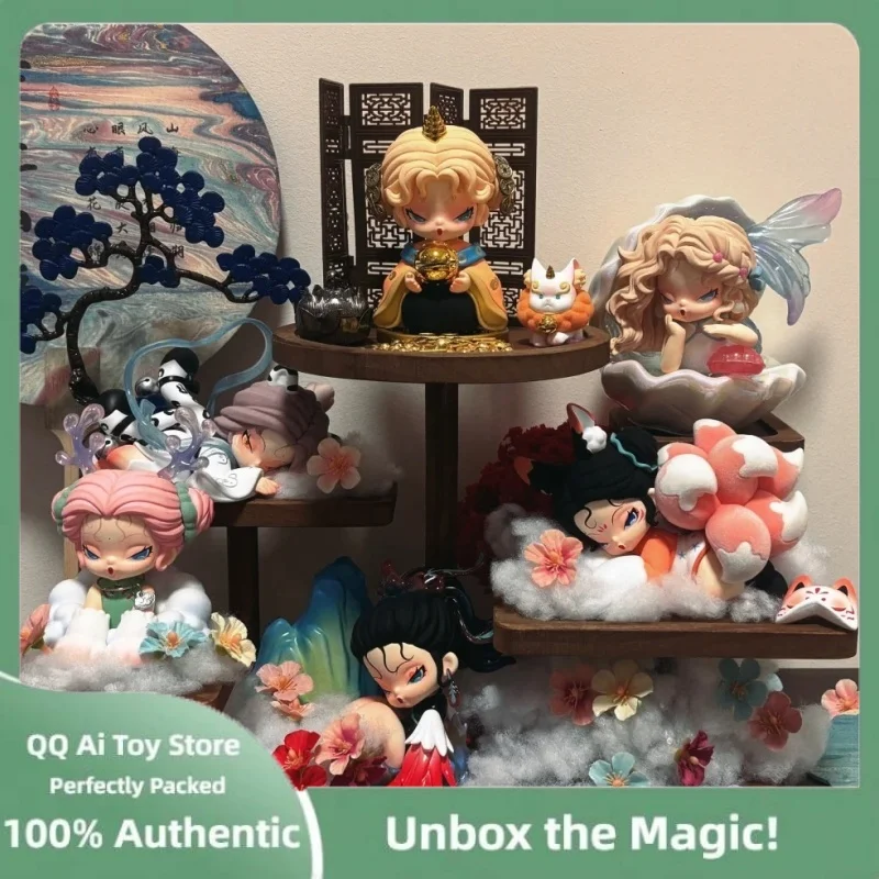 Оригинальный Dodo Nami плавающие горы и моры серии слепая коробка Kawaii экшн-фигурка аниме игрушки настольный орнамент куклы подарок