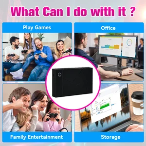 Retro Gaming HDD Retrobat & Playnite & Launchbox OS PS4/PS3/PS2/PS1/Switch/N64/DC/Wii/Wii/Saturn/Mame/Neogeo/Naomi/Game Cube/PSP/NS39 Emulators for Windows with 17000 + Games 8 Main PS2 Emulator Sales - №4