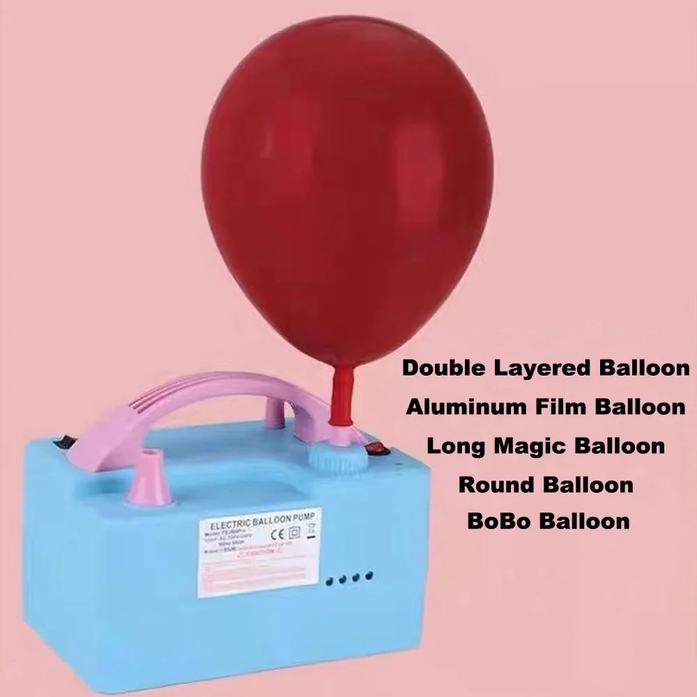 Electric Balloons Pump High-power Portable 110V 220V Inflatable Portable Air Blower Accessories Electric Pump