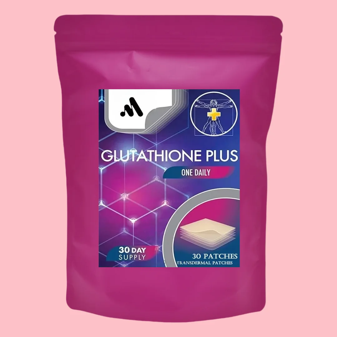 

Переплетные пластыри Glutathione с молочным раствором, NAC, коллагеном, витамином С - клетовое здоровье, сияющая кожа, 30 пластырей