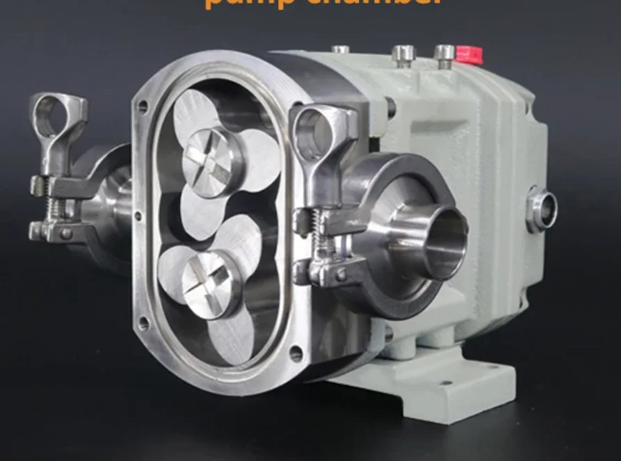 2025 Premium Products Sanitary Stainless Steel Filling Pump Tomato Sauce Transfer Rotor Lobe Pump High Viscosity Honey Pump