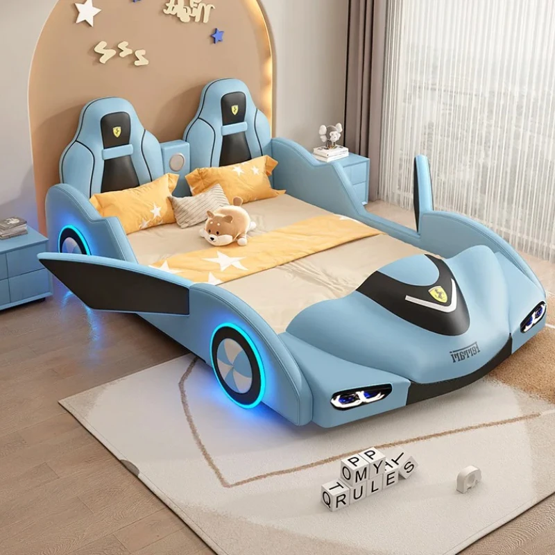 

Эстетические подставки для кроватей Master Car, детские каркасы, скандинавский роскошный современный автомобиль, двуспальная кровать King Size Queen Cama Box, Casal, мебель для комнаты