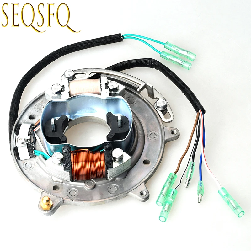 69P-85560-00 Generator Stator Coil Comp For Yamaha Outboard 25HP 25B EK25 E25B L/W/MHS 30HP 30H E30H MHS/L Accessory Motor Parts