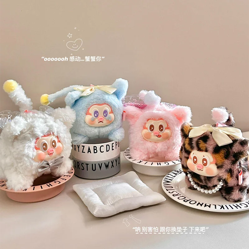 Sllo Flying Piggy Series Plush กล่องตาบอดน่ารัก Mystery กล่องเดสก์ท็อปเครื่องประดับอะนิเมะรูปตุ๊กตาไวนิลกระเป๋าจี้ของเล่นของขวัญวันเกิด