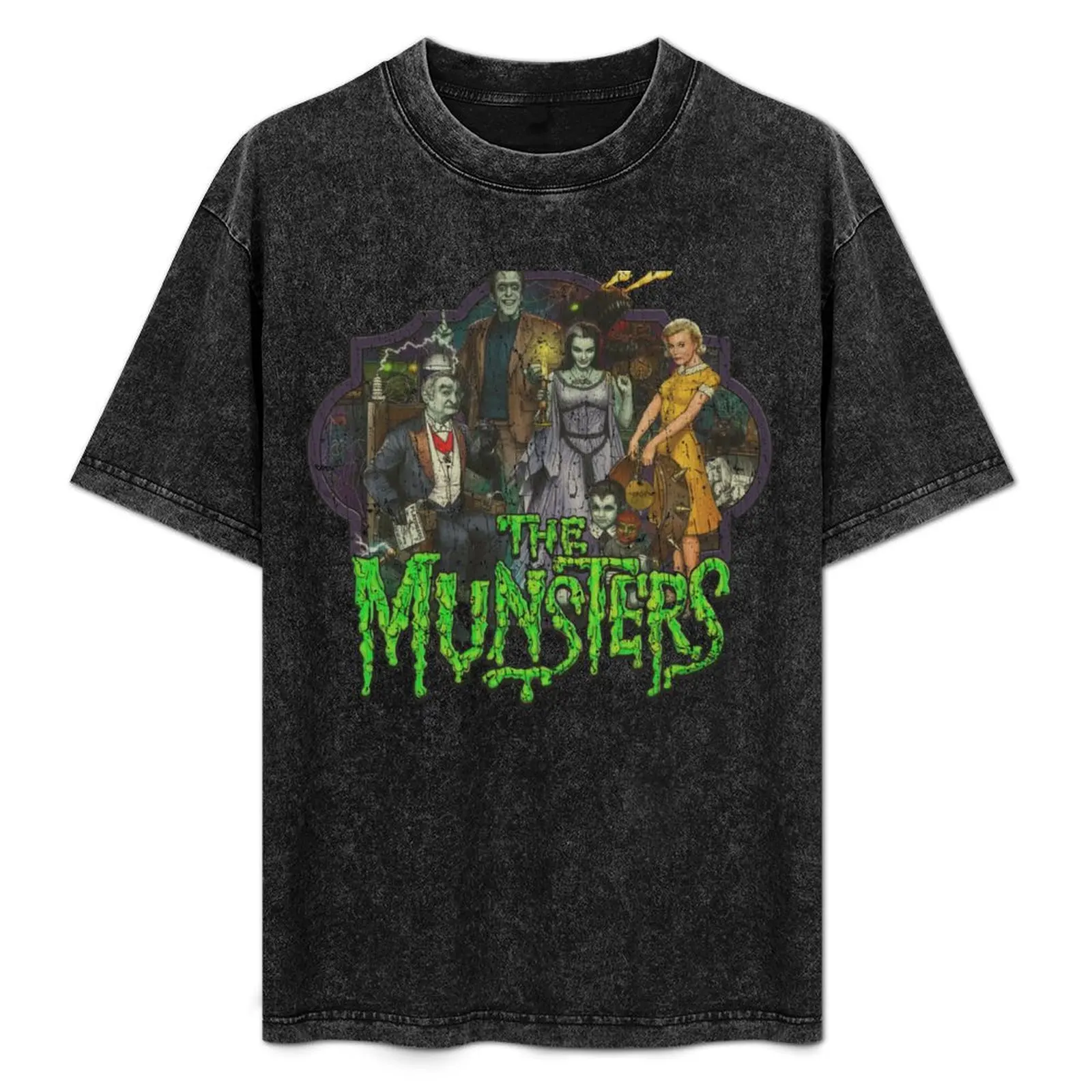 The Munsters 1964 T-Shirt graphic shirts anime clothes cheap stuff mens funny t shirts