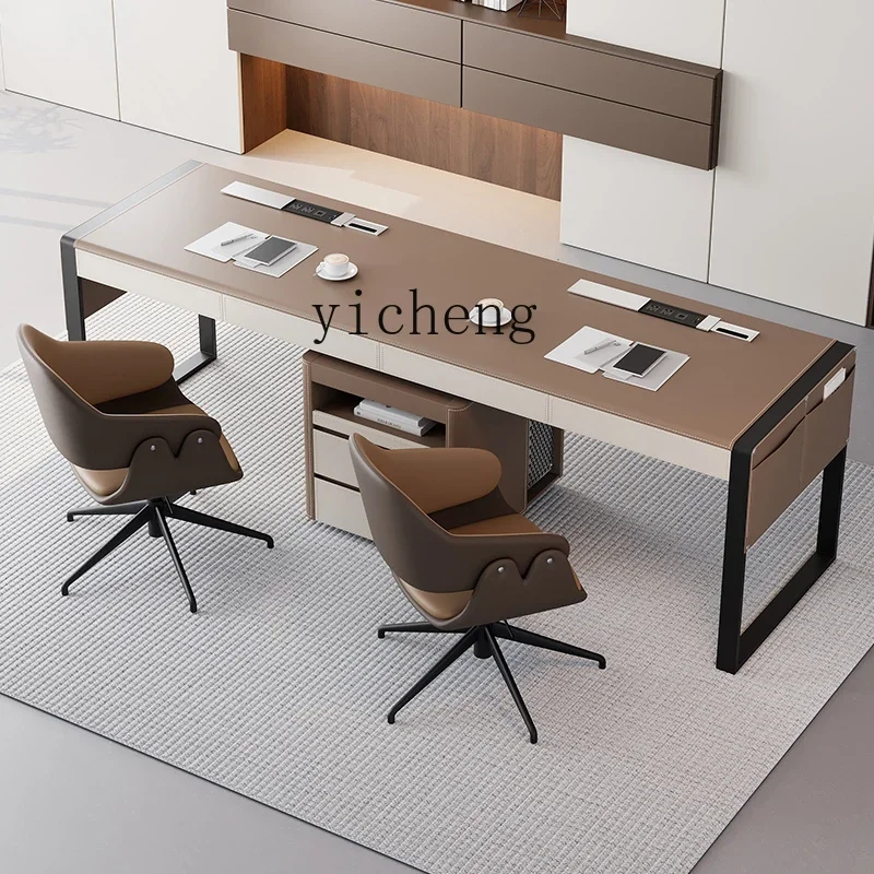 L31 Office Desk And Chair Combination Creative Office Staff Desk