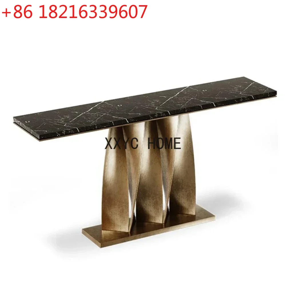 

Консольные столики для прихожей TAO Stone Plate: Постмодернистские элитные комплекты для входной зоны