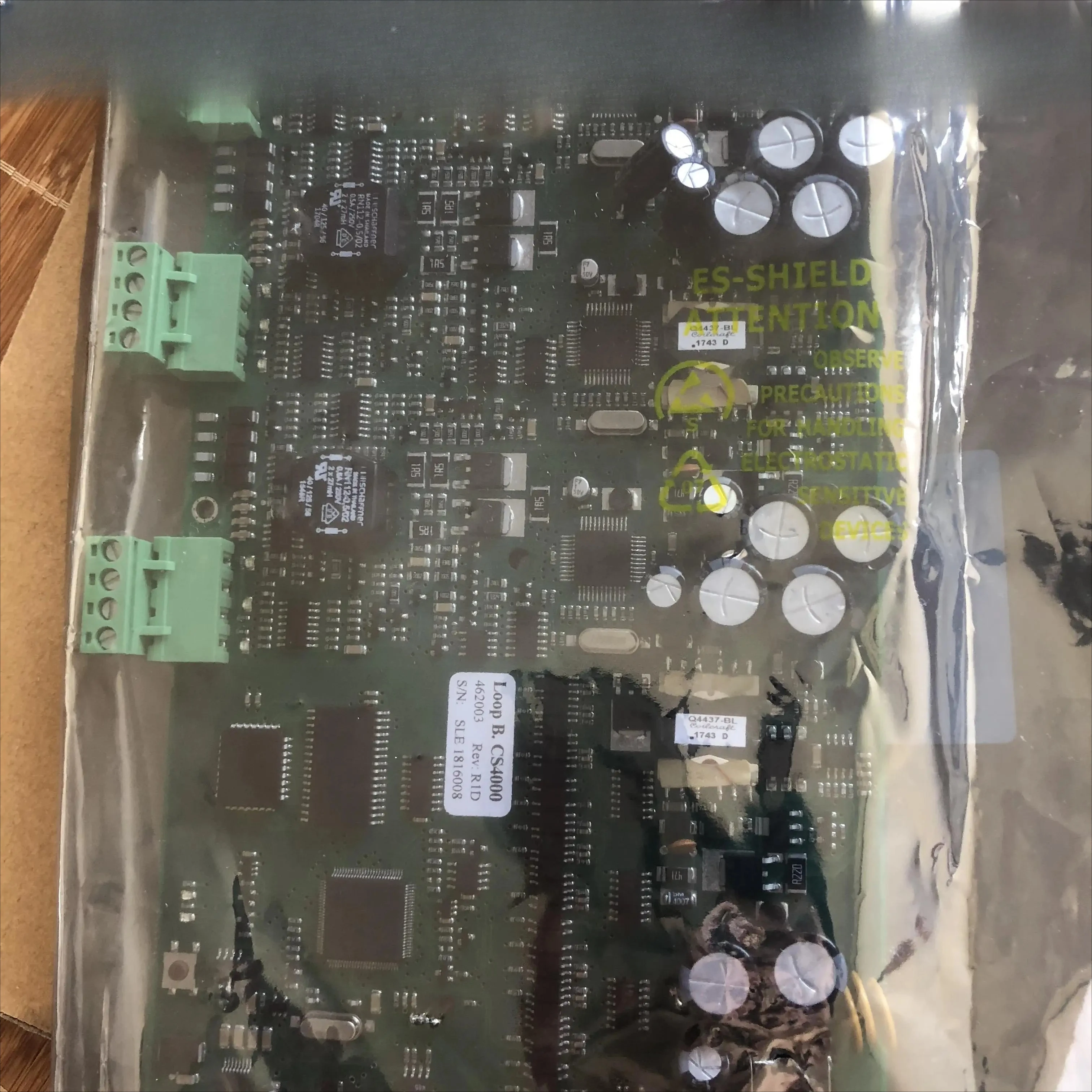 462003 CS4000 Loop B Board, Marine Fire Alarm System PCB Board