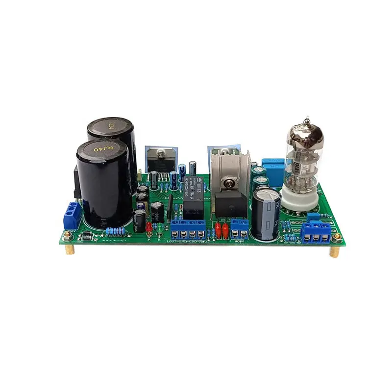 TDA7293 Stereo Fever Power Amplifier Board 70WX2 6N11-J Vacuum Tube Bile Buffer Vocal