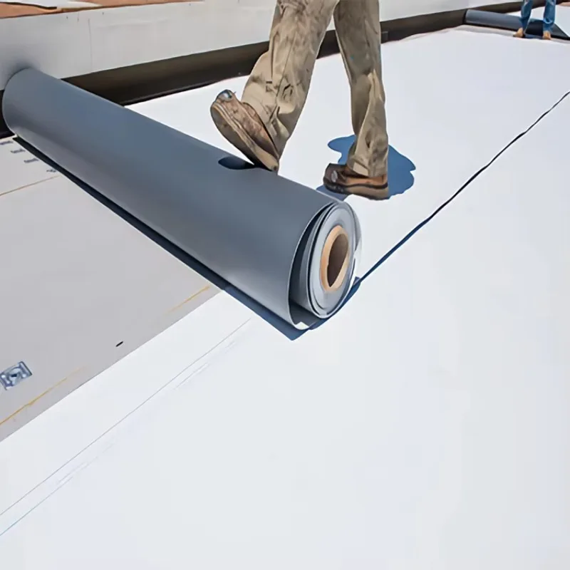 CE Certification Inner Reinforced TPO Membrane Thermoplastic Polyolefin Sheet-10x10cm Sample Link