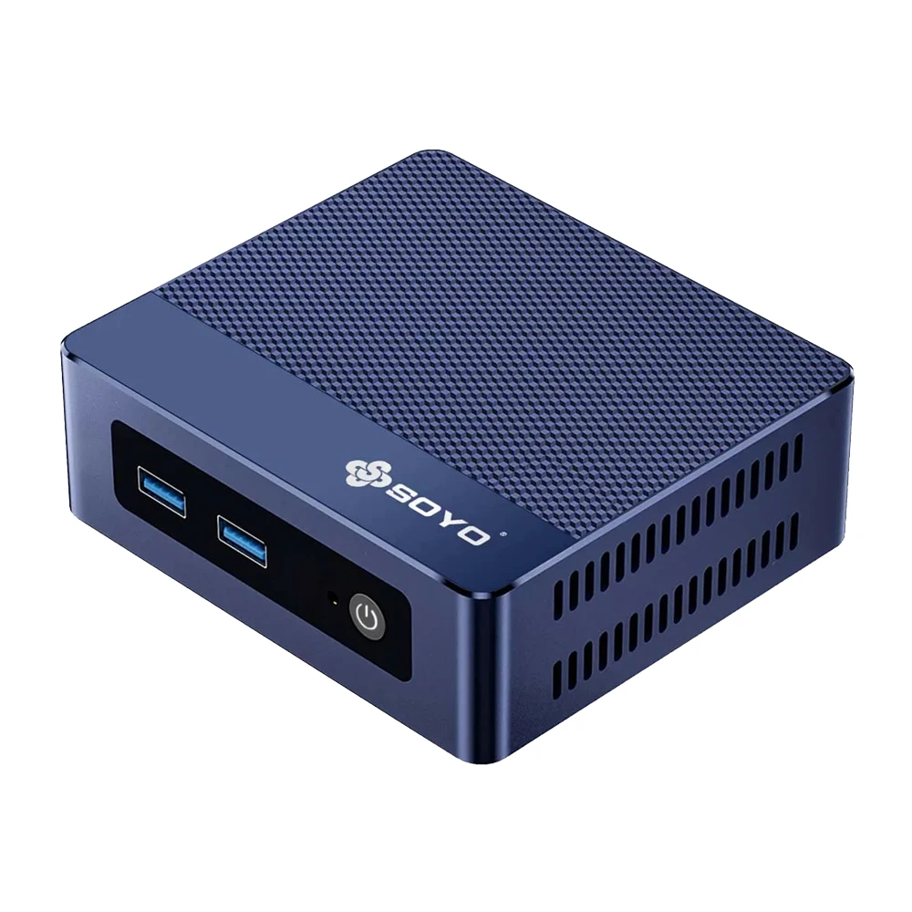 SOYO Mini PC M4 Pro e Intel N150 N100 N95 N4000 Processore 8/16 GB di RAM 256/512 GB SSD WiFi6 e BT5.2 Mini computer desktop da gioco