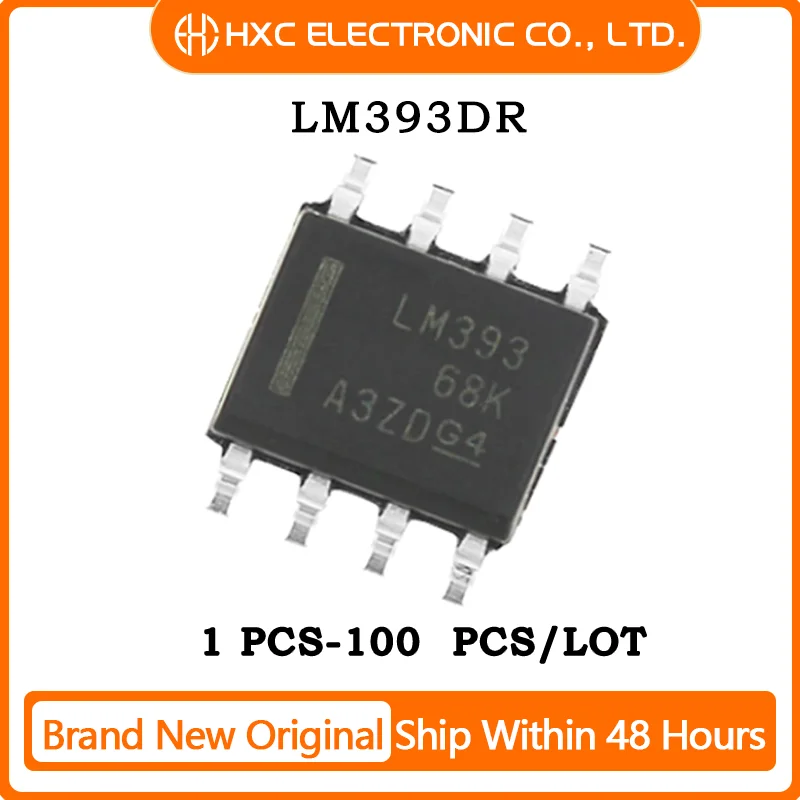 10PCS/100PCS LM393D LM393DR LM393 IC COMPARATOR 2 DIFF 8SOIC 100% New Original Chips