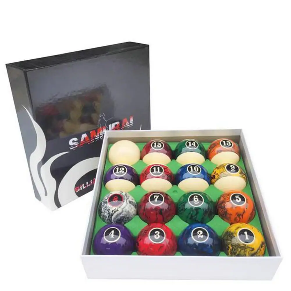 SAMURAI Dreamer TOURNAMENT Phenolic Resin Billiard Pool Ball Set 2-1/4