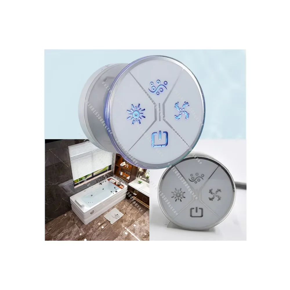 

Massage Bathtub Control Board W-04 Multifunctional Bathtub Control Panel Intelligent Acrylic Bathtub Control System Display Pump