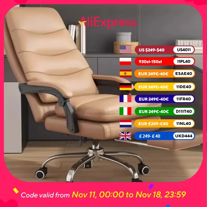 

Comfy Support Office Chair Comfy Bedroom Premium Armchair Computer Gaming Chairs Rolling Comfortable Silla De Oficina Furniture