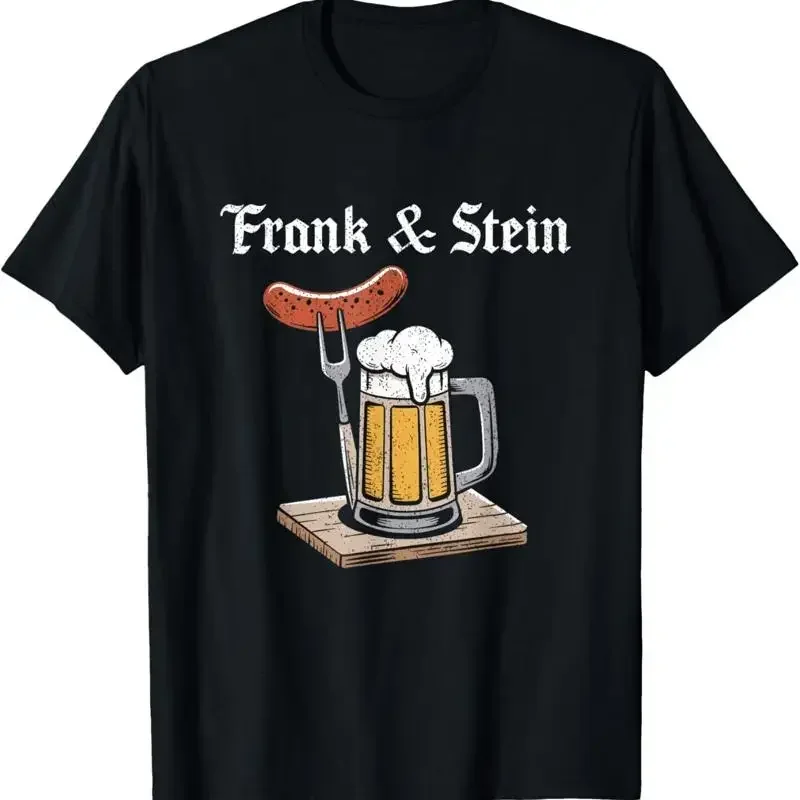 Frank And Stein German Beer T Shirt Drinking Oktoberfest