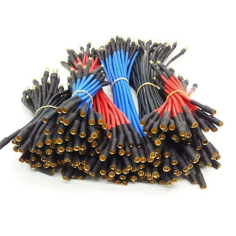 

10PC/Lot 100mm 3.5mm Banana Head Motor Extension Cable 16AWG Soft Silicone Wire for Brushless Model Aircraft Accessories