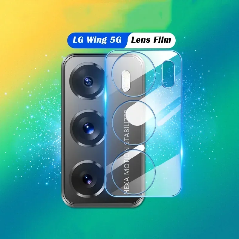 Für lg flügel 5g kamera objektiv gehärtetes glas hoch klarer linsen schutz für lg flügel 5g 9h härte kratz schutz folie