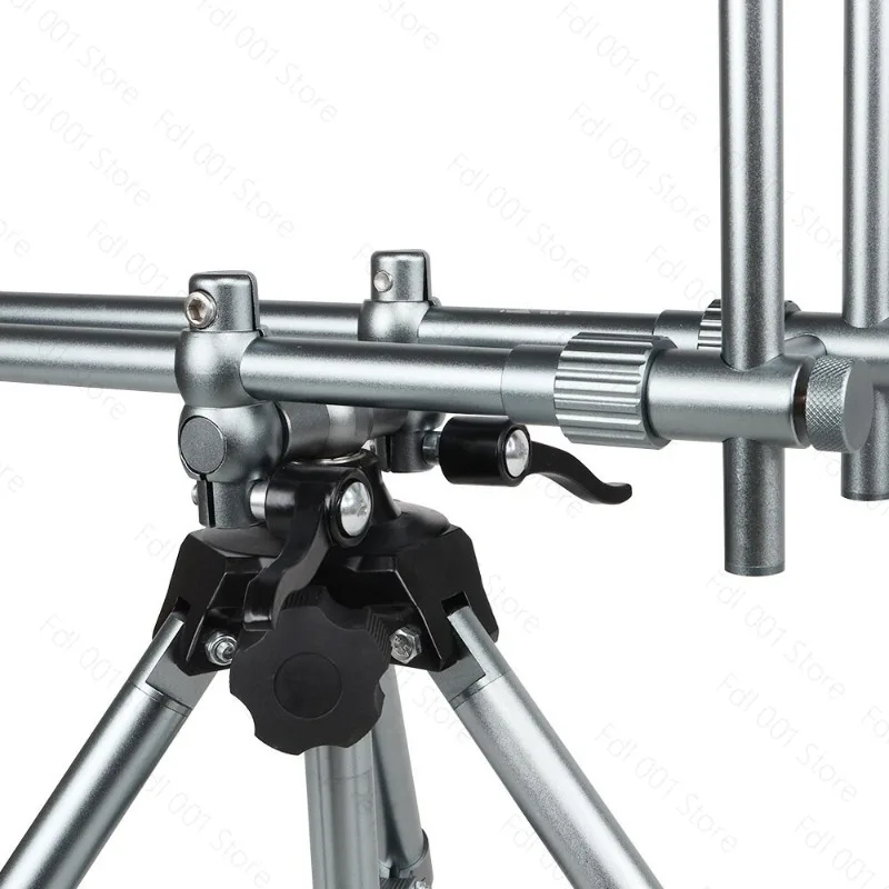New Three Legs Stand Holder Adjustable Fish Pole Telescopic Folding Stand Carp Fishing Rod Pod