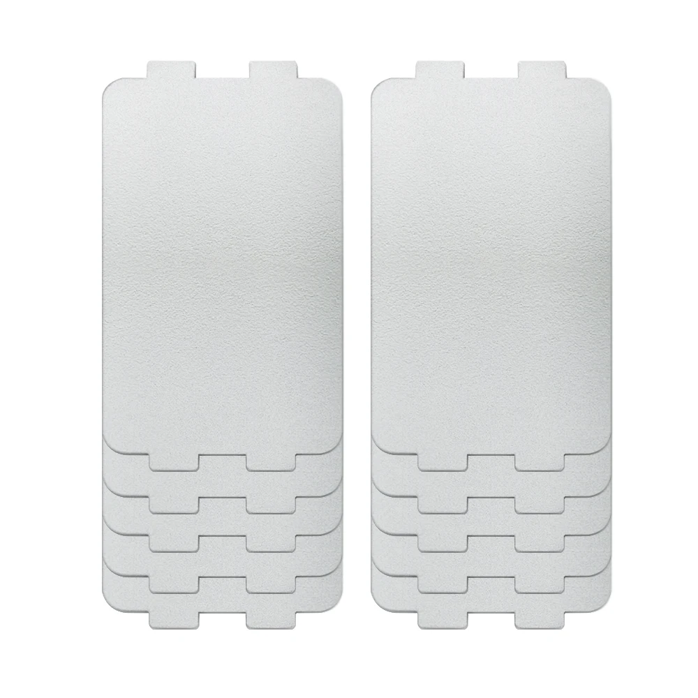 10 Pcs 107x64mm Microwave Oven Mica Sheet for Midea Microwave Oven, Ensuring Efficient Heating Mica Plate