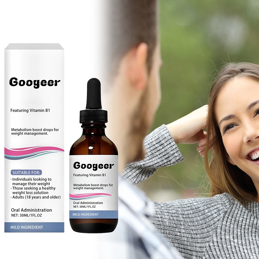 Metabolism Boost Drops For Weight Management Fast Absorption Weight Loss Liquid For Men Women Body Care Supplies
