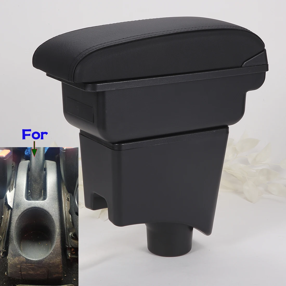 For Renault Sandero Armrest Box For Dacia Sandero For Nissan Almera G15 Car Armrest For Lada LARGUS Auto Storage Box Arm Bracing