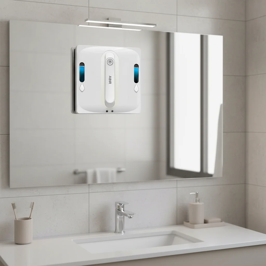 

Робот-мойщик окон ABIR WD9 оптом: высокая мощность всасывания, электрический очиститель стекол, защита от падения, дистанционное управление, 4-сторонний распылитель воды