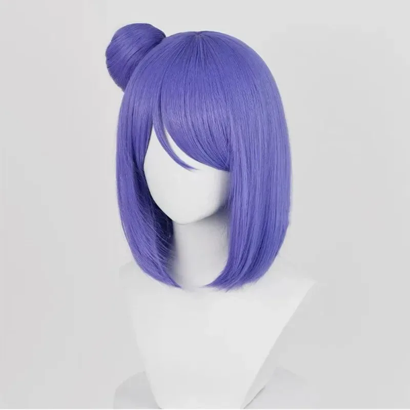 HOKAGE NINJA Konan Cosplay Wig Synthetic Short Straight Wig Anime Coser Cute Girl Heat Resistant Fiber High Quality Wig Party