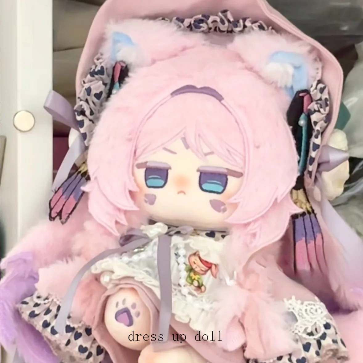 

20 см Citсла хлопковая кукла с героями мультфильмов, сменная одежда, игрушки, аниме, косплей Genshin Impact, плюшевые фигурки, плюшевые игрушки для тела