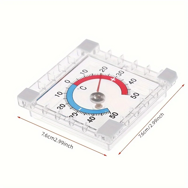 Thermometer，Weather Indoor And Outdoor Thermometer - No Power Supply Required，Easy-To-Read Display Screen，Weather Monitoring