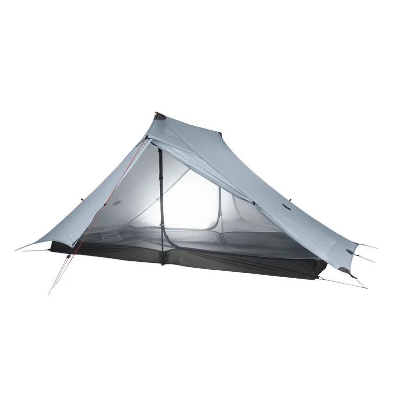 FLAME'S CREED LanShan 2 pro 2-Personen-Ultraleicht-Campingzelt für den Außenbereich, 3-Jahreszeiten-Professionelles 20D-Nylon-Zelt auf beiden Seiten aus Silikon