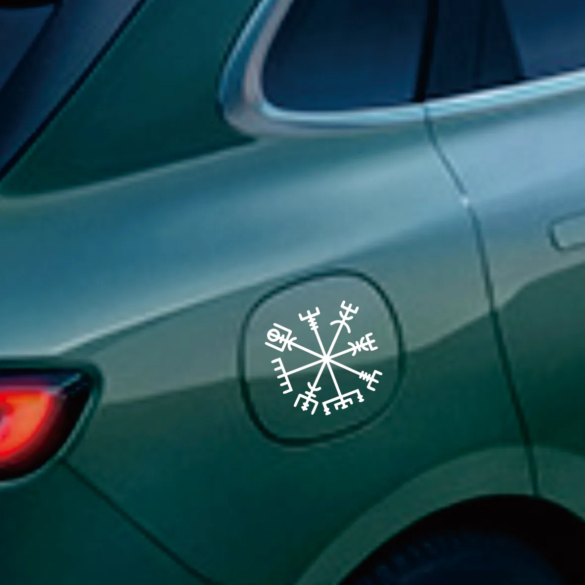 Various Sizes Colors Viking Rune Vegvisir Talisman funny car sticker and decal vinyl auto car stickers choose size