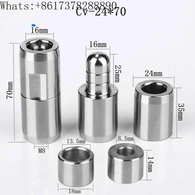 

C5 high-precision pressure ring type straight guide pillar guide sleeve straight body positioning blowing bottle mold